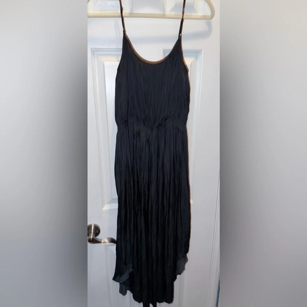 Ulla Johnson “Luella” black Pleated Midi Dress - Picture 9 of 12